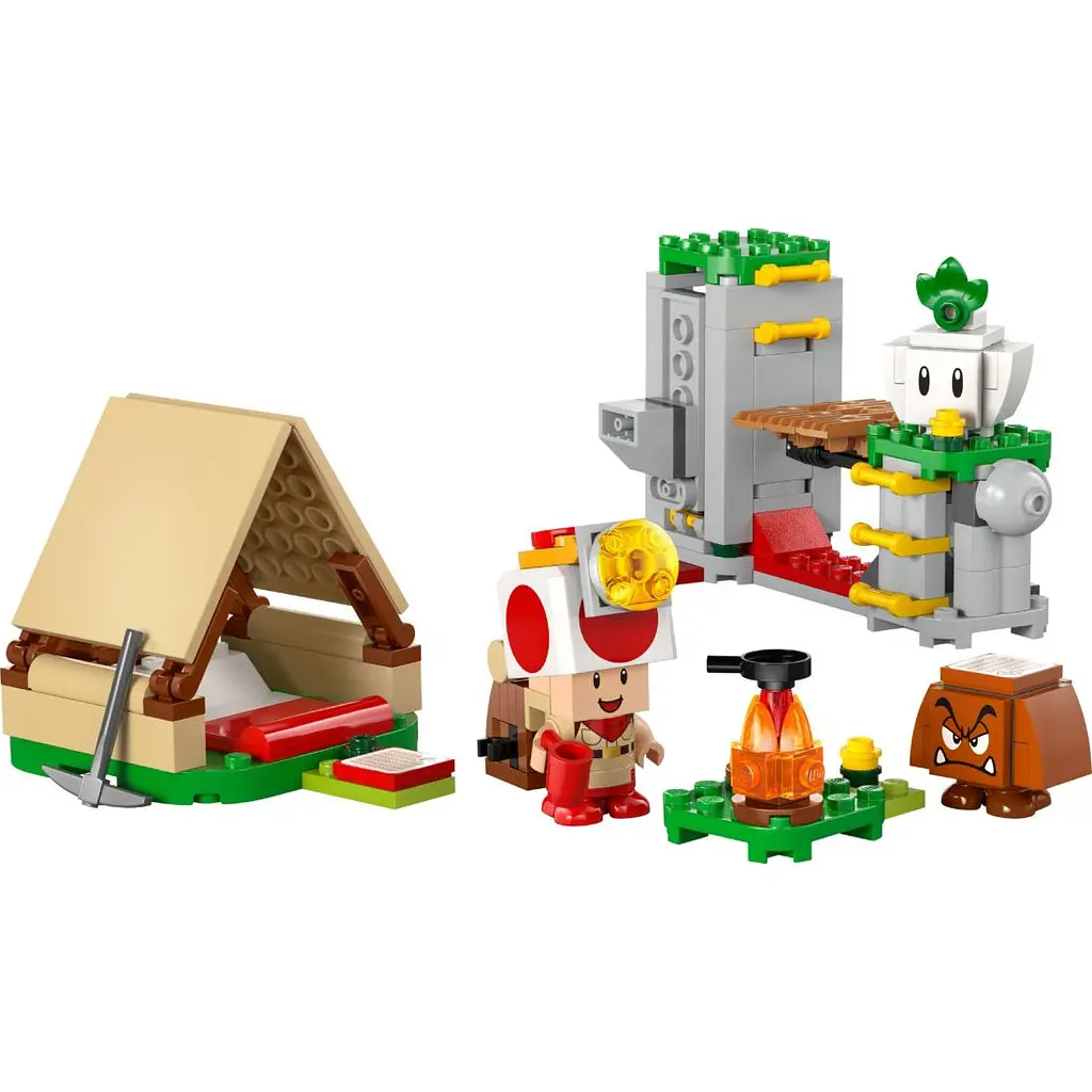 Конструктор LEGO Super Mario Лагерь Captain Toad 159 деталей (72040) - фото 4