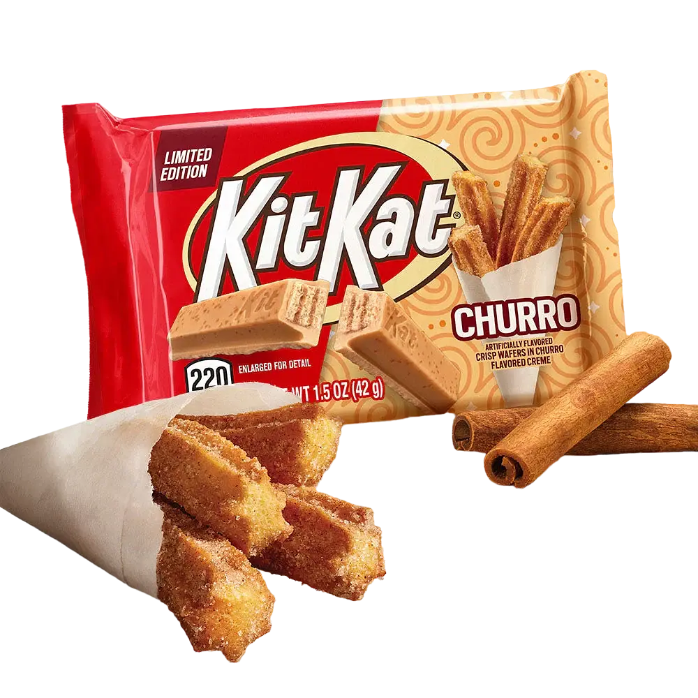 Шоколадний батончик Kit Kat Churro Limited Edition King Size 85 г - фото 6