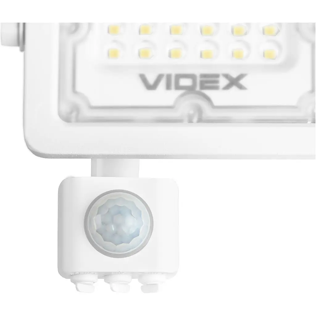 Світлодіодний прожектор Videx F2e 20W 5000K з датчиком руху і освітленості (VL-F2e205W-S) [144827] - фото 4