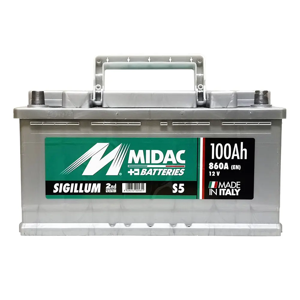 Акумулятор 6СТ-100A MIDAC S5 Sigillum, 12V, 100Ah (-/+) Євро EN860А - фото 2