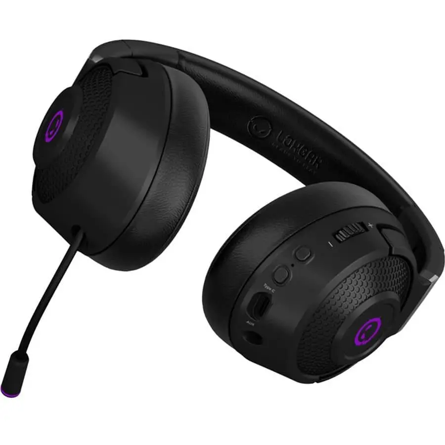 Игровая гарнитура Lorgar Noah 702 Wireless Gaming Headset Black (LRG-GHS702) - фото 4