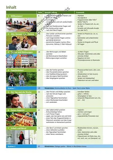 Pluspunkt Deutsch - Leben in Österreich A1. Kursbuch mit Online-Video - фото 3