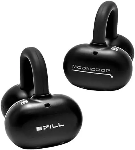 Навушники Moondrop Pill Black-бездротові ENC, Bluetooth 6.0 - фото 2