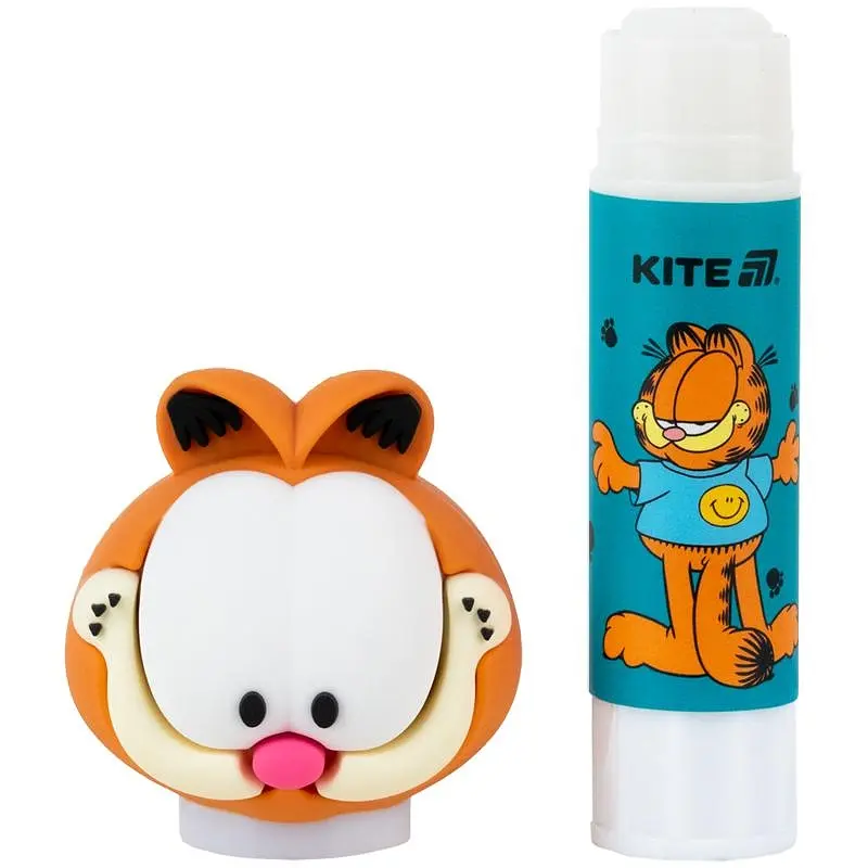 Набір клей-олівців Kite Garfield PVP з фігурним ковпачком 9 г 16 шт. (GF26-131) - фото 4