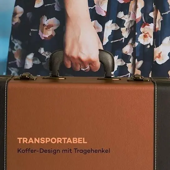 Проигрыватель винила Auna Jerry Lee BT (10032869) - фото 7