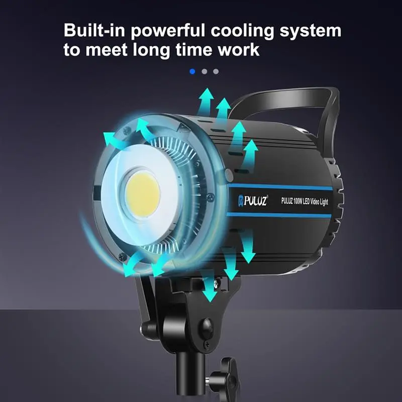 Студійне відео світло Puluz PU3059EU 100W 5600K - фото 4