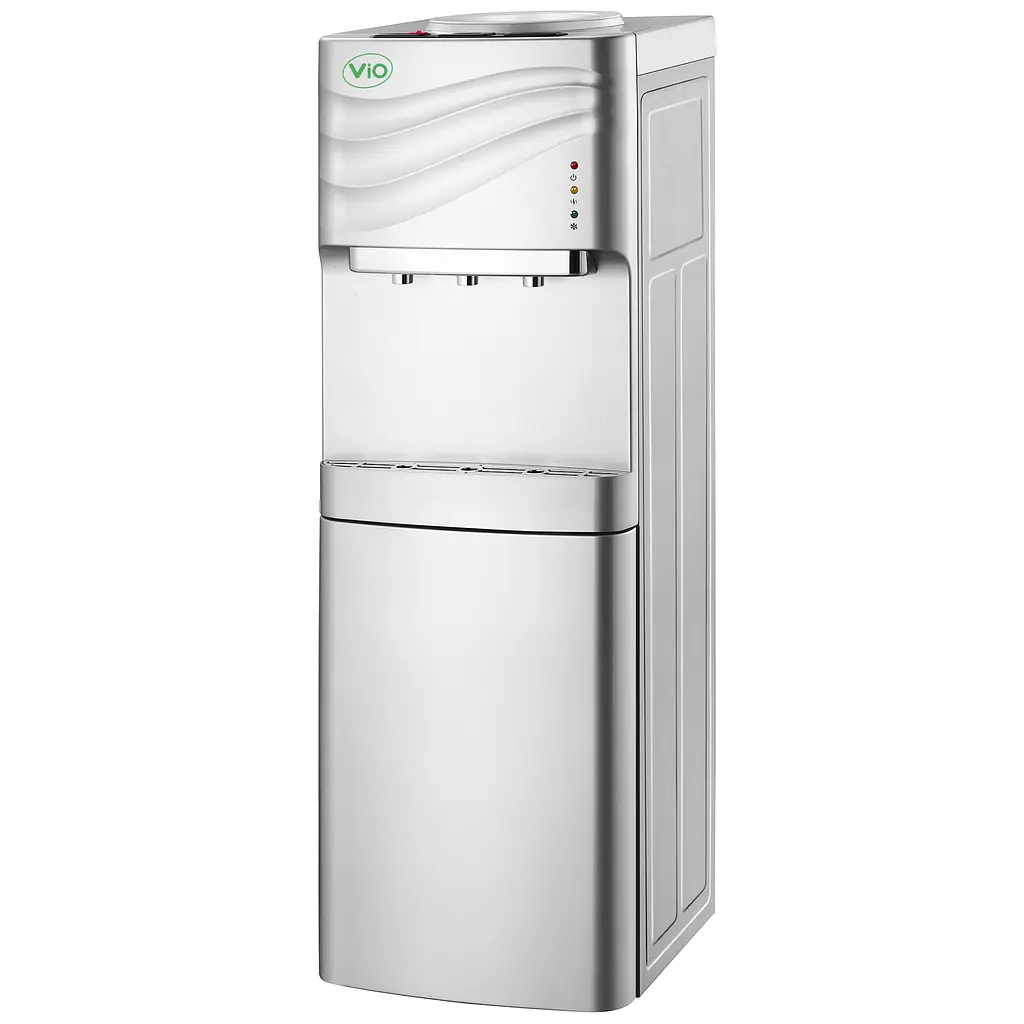 Кулер ViO Х903-FCC Silver, Кулер для води підлоговий, з компресорним охолодженням і шафкою - фото 2