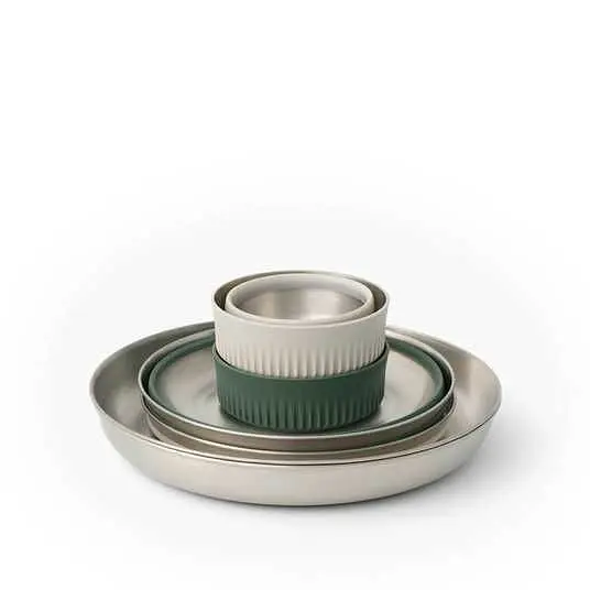 Набор посуды Sea to Summit Detour Stainless Steel One Pot Cook Set Серебристый - фото 2