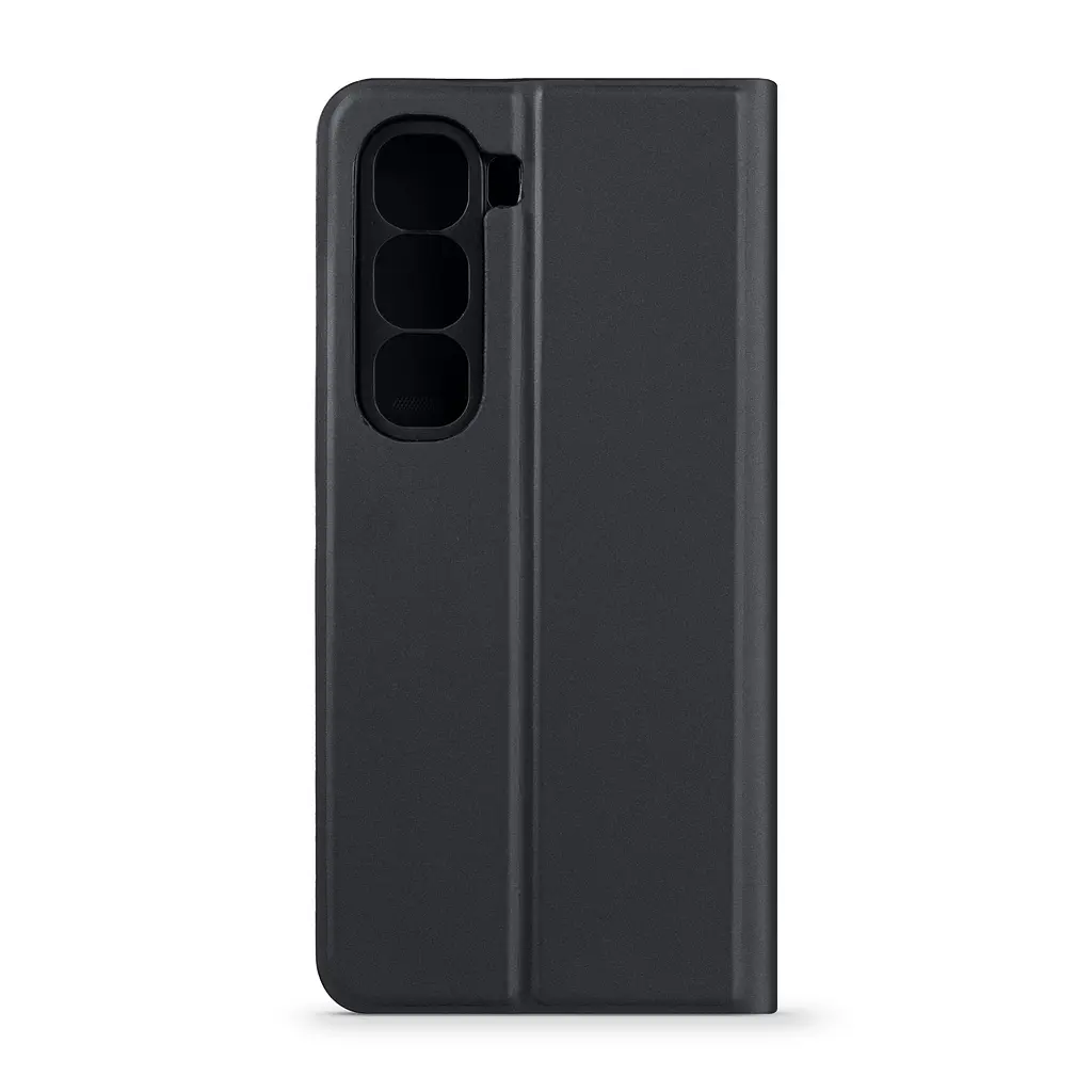 Чехол-книжка для Infinix Hot 60i 4G, OneFold Case, черный, из экокожи (PU) и TPU, с магнитом, с подставкой и отделением для карт, трансформируется в подставку, противоударный, защита всего корпуса, ArmorStandart (ARM87269) - фото 2