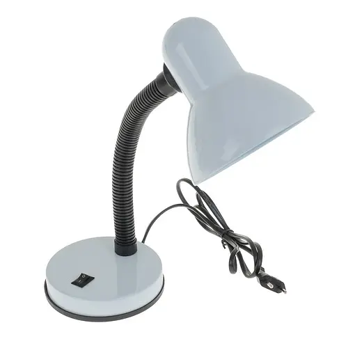 Настільна лампа Brille на гнучкій ніжці офісна MTL-02 white - фото 6