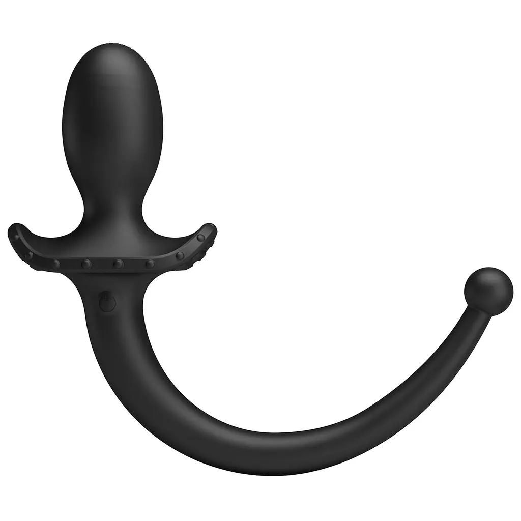 Анальна пробка Pretty Love Anthony Smart App 15 см (чорний) - фото 14