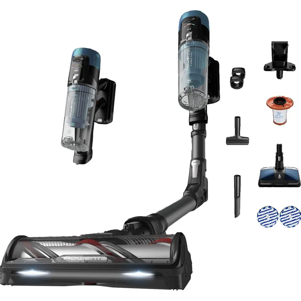 Вертикальний пилосос Rowenta X-Force Flex 14.80 Animal Aqua RH9BC1WO [168764] - фото 4