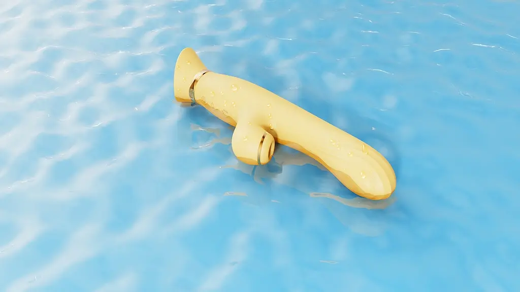 Вибратор-кролик Zalo Rose Rabbit Thruster 25 см (желтый) - фото 23