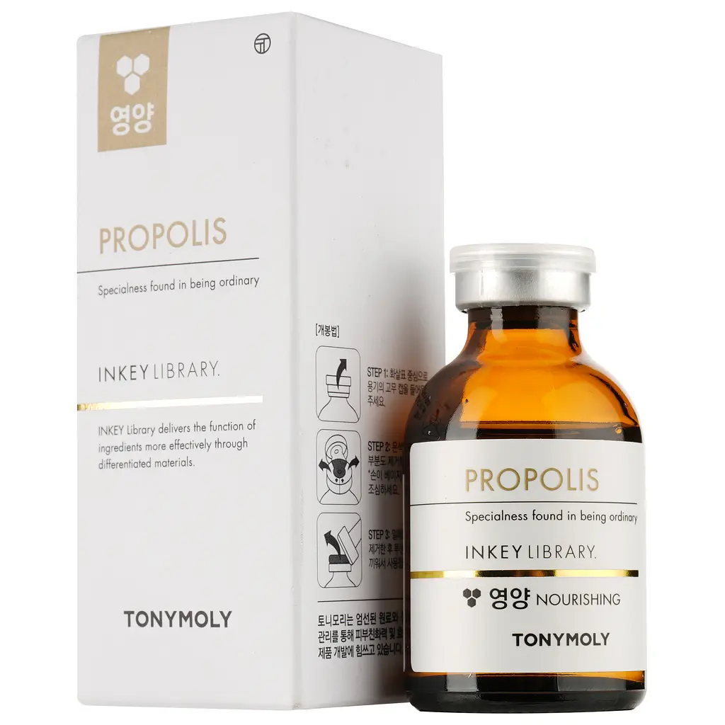 Сыворотка для лица Tony Moly Inkey Library Propolis Ampoule, с прополисом, 30 мл - фото 3