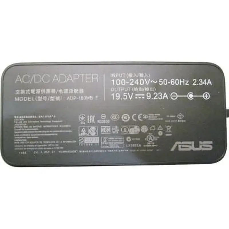 Блок живлення до ноутбука ASUS 180W 19.5V, 9.23A, роз'єм 5.5/2.5, F Slim-корпус (ADP-180MB) - фото 2