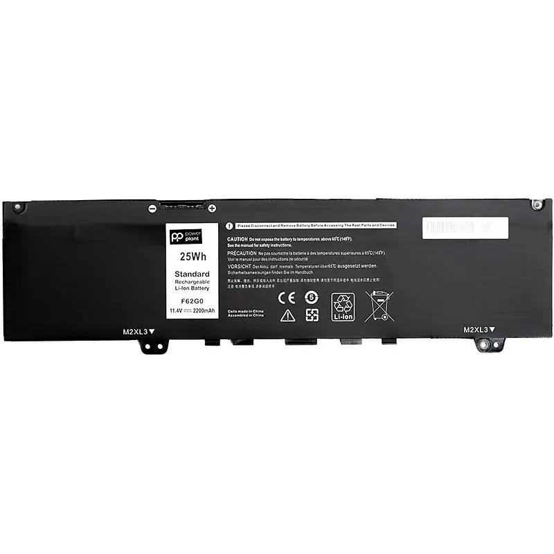 Акумулятор PowerPlant для ноутбуків DELL Inspiron 13 5370 (F62G0) 11.4V 2200mAh (NB441518) - фото 2