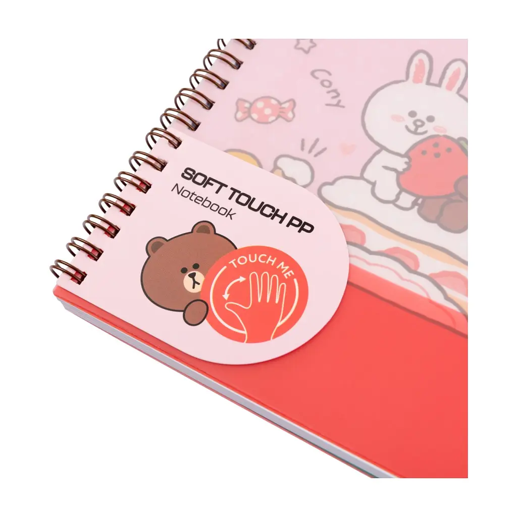 Зошит Yes А5 Line Friends пластикова обкладинка 80 аркушів, лінія (765737), в асортименті - фото 5