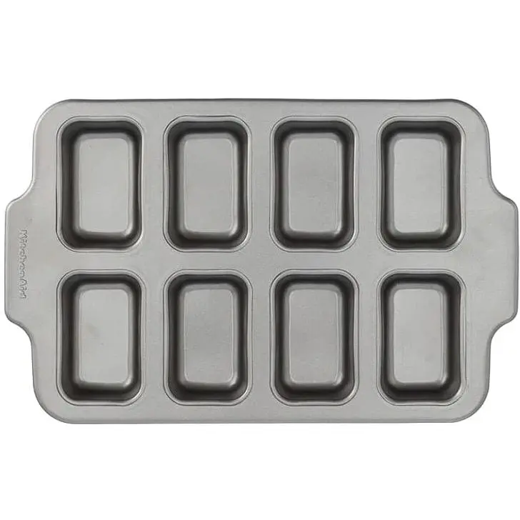Форма для выпечки кексов KitchenAid 38.7 24.4 4 см на 8 шт. (CC006068-001) - фото 2