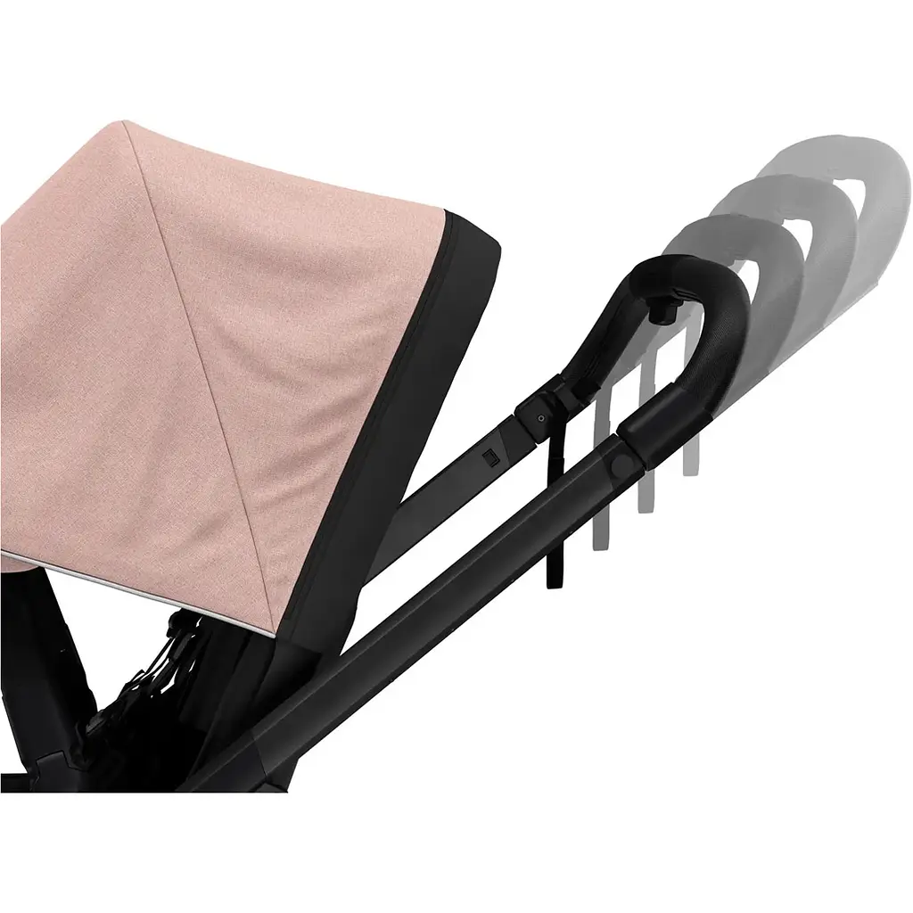 Детская коляска Thule Shine Misty Rose on Black [11400204] [107661] - фото 5