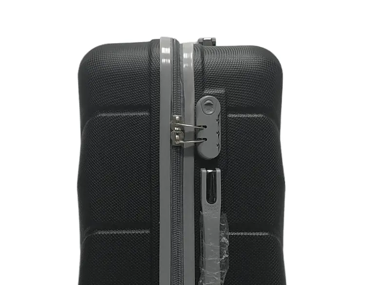 Валіза маленька S ABS-пластик Milano bag 147M 55×38×23см 45л Чорний - фото 5