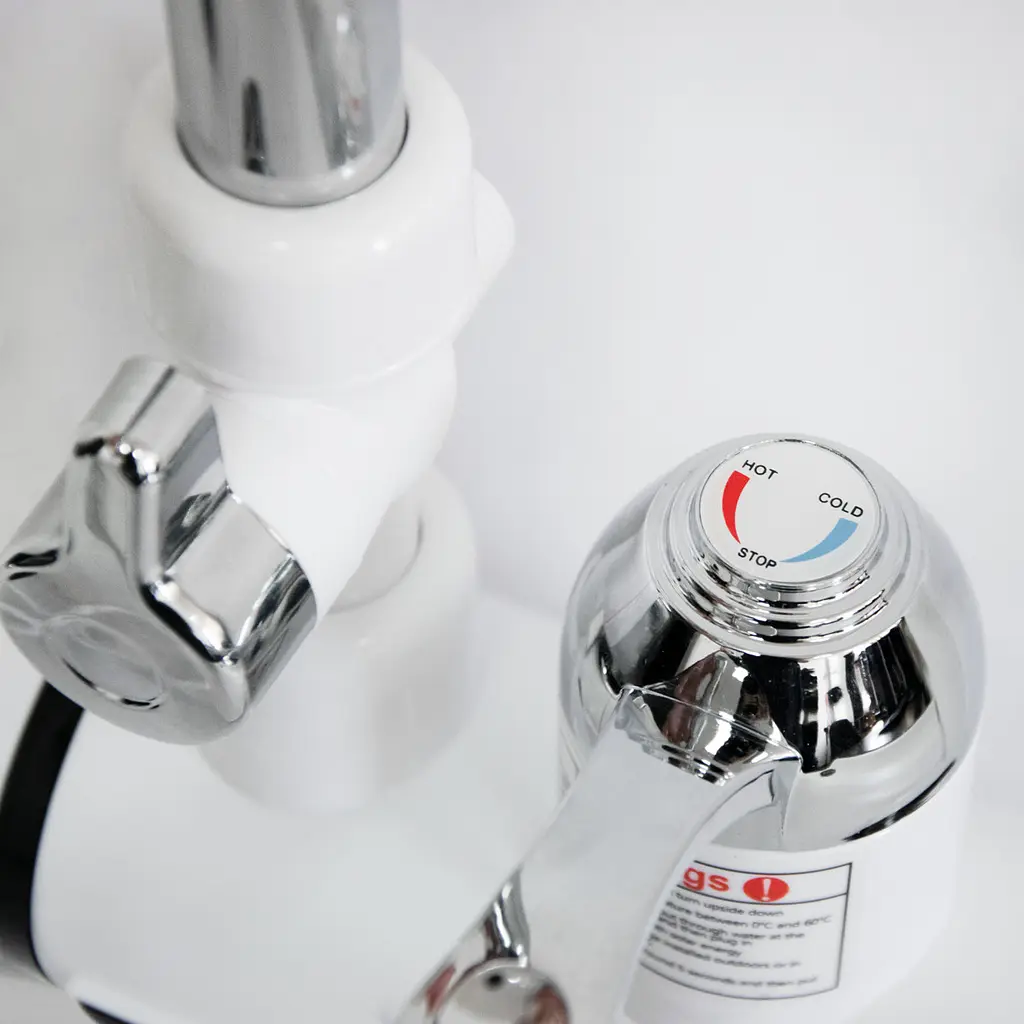 Проточний водонагрівач DELIMANO Water Heater, електричний, білий, з лійкою для душу 3 кВт - фото 6