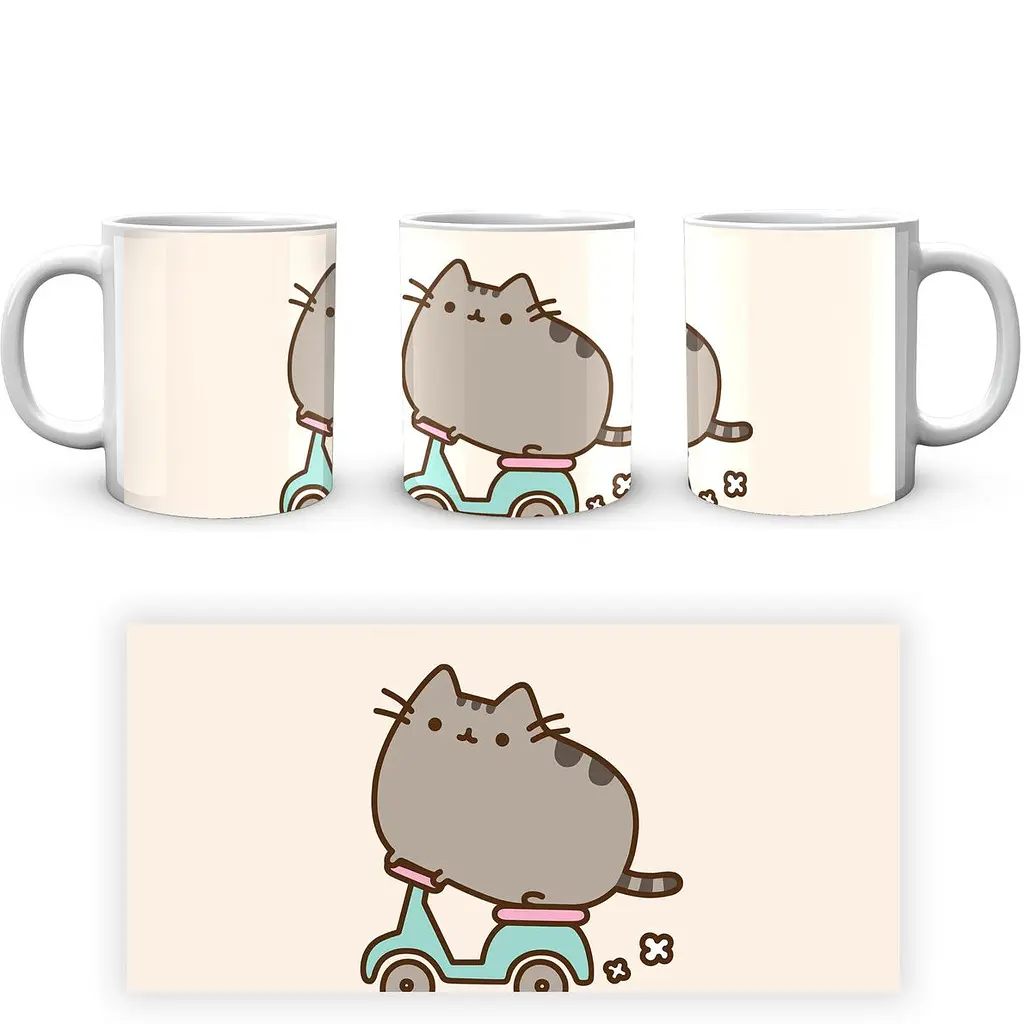 Кухоль GeekLand Pusheen Пушин PC 02.111 330 мл білий - фото 4