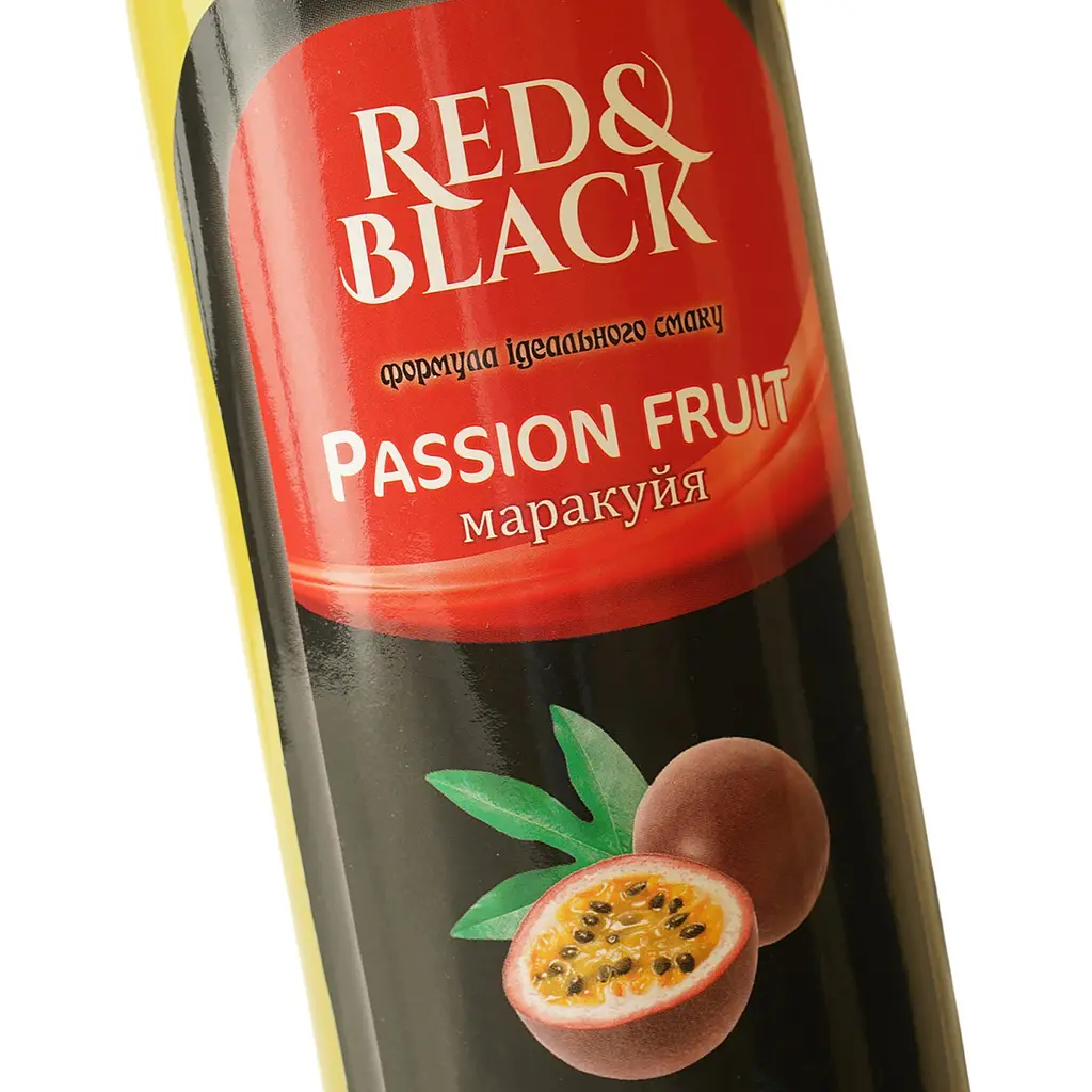 Сироп Red&Black Маракуйя 0.7 л - фото 5
