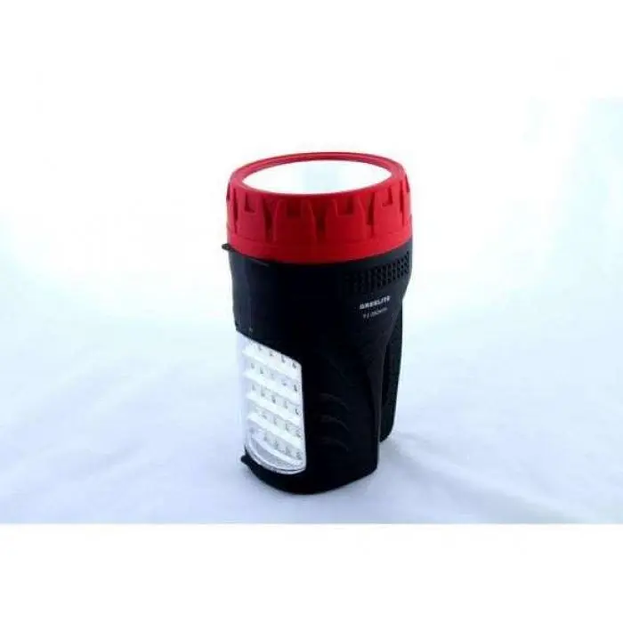 Ліхтар акумуляторний ручний 5W 25 LED 7200mAh 2000 м бічна світлова панель зарядка 220V - фото 4