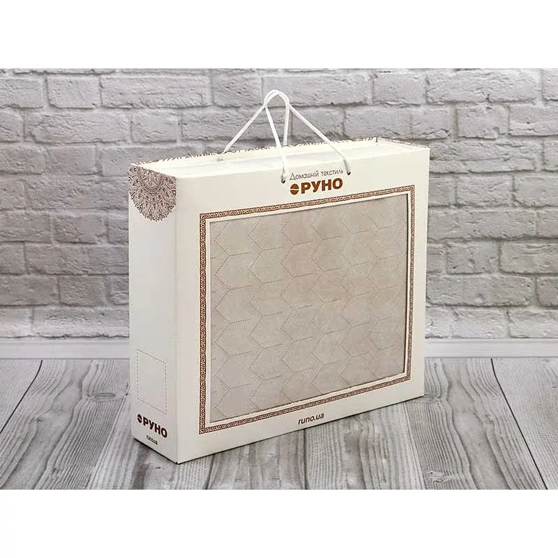 Покривало Руно двостороннє декоративне Velour Ice зигзаг 150х220 см - фото 9