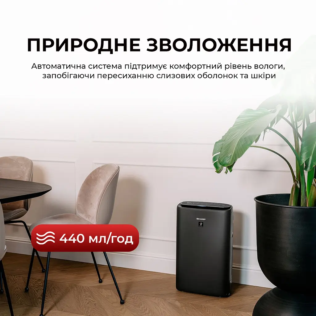 Очисник повітря Sharp UA-KIN42E-H - фото 6