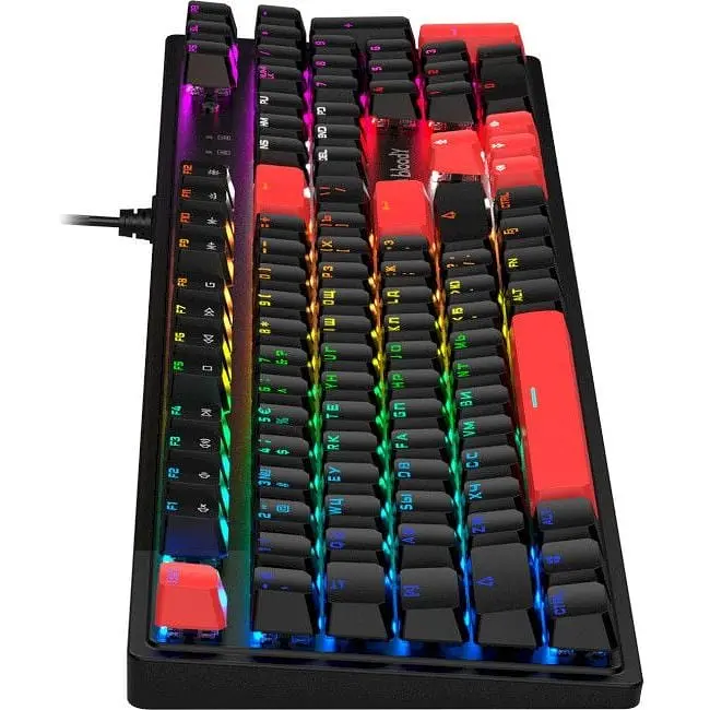 Клавиатура проводная A4Tech Bloody S510R USB Fire Black - фото 8