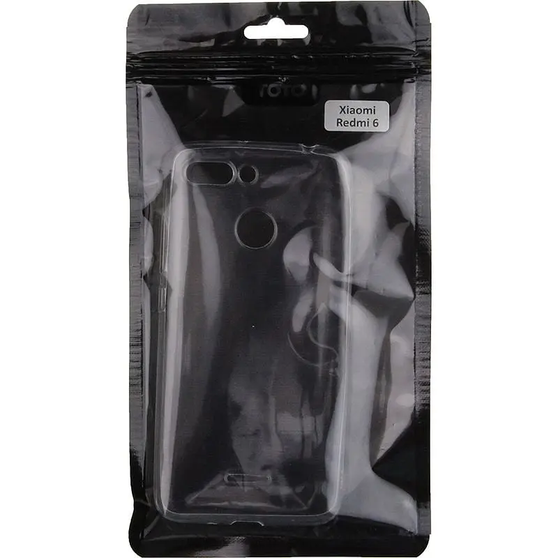 Чохол-накладка Toto TPU Clear Case Xiaomi Redmi 6 Transparent - фото 2