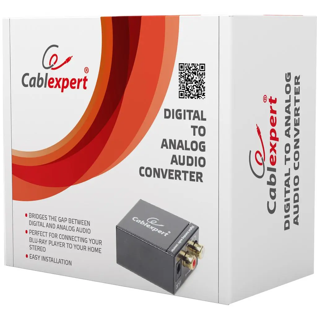 Конвертор Cablexpert Digital to analog audio (DSC-OPT-RCA-001) - фото 7