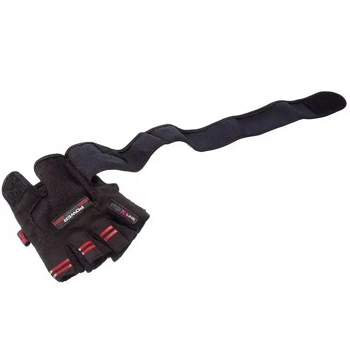 Рукавички для фітнесу Power System PS-2800, Black/Red - L - фото 3