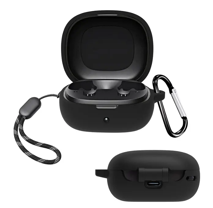 Чохол-накладка DK Silicone Candy Friendly з карабіном Anker SoundCore R50i (black) - фото 2