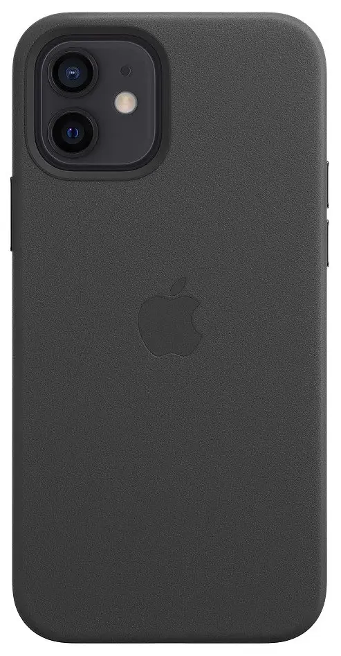 Чохол шкіряний Leather Case MagSafe MHKG3ZM/A (Original) для Apple iPhone 12/12 Pro (6.1") Black - фото 10