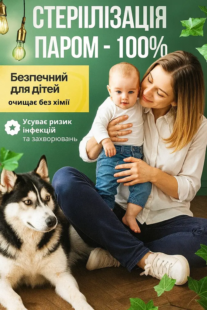 Пароочисник багатофункціональний високого тиску 2500 Вт 6в1 8 насадок 1,2 л - фото 8