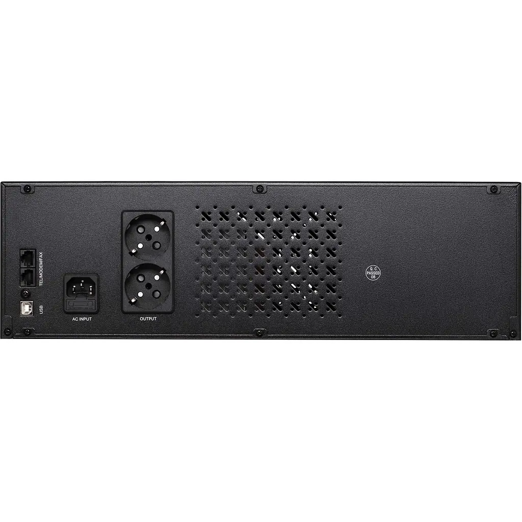 Источник бесперебойного питания 2E RE1500, 1500VA/900W, RM 3U, LCD, USB, 2xSchuko - фото 3