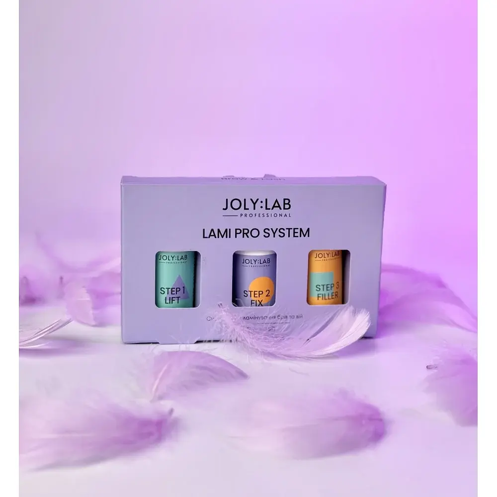 Система для ламінування брів та вій Lami Pro System Joly:Lab 3 шт. х 10 мл - фото 4