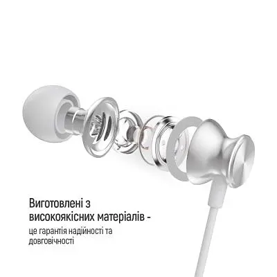 Наушники ColorWay 3.5 mm Wired Earphone UrbanBeat White (CW-WD03WT) - фото 10