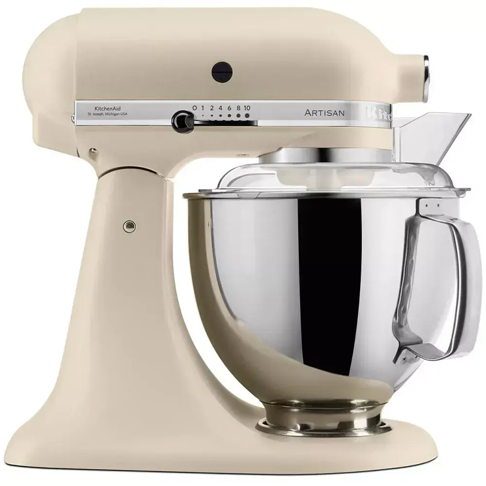Кухонна машина KitchenAid Artisan 4,8 л 5KSM125EPL з відкидним блоком порцеляновий білий