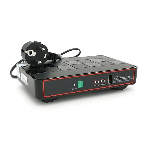 ДБЖ Green Wave ECO418Pro-18W для роутерів / комутаторів / PON /POE 5 / 9 / 12 / 15 / 24V 12000 mAh - фото 3