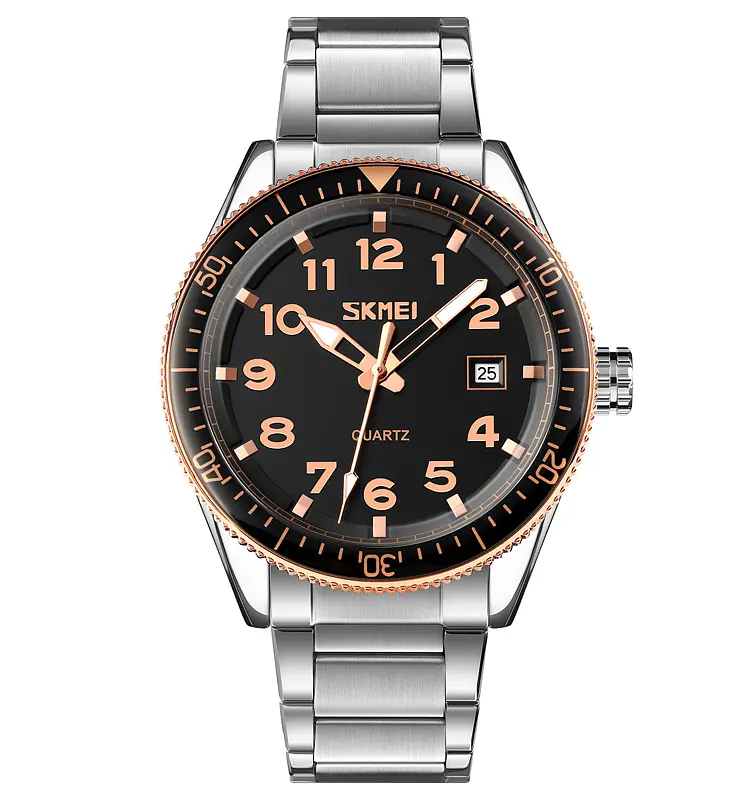 Чоловічий наручний годинник 9232SRGBK Rose Gold-Black Skmei acs0029855