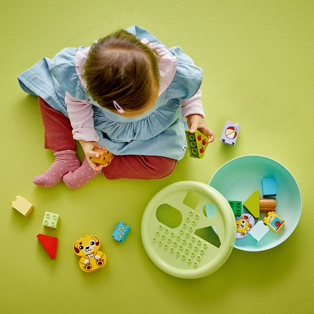 Конструктор LEGO DUPLO My First Сортувальник фігур: будинок для цуценят 17 деталей (10441) - фото 10