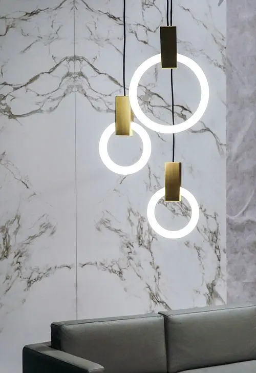 Люстра Brille подвесная лофт LED 20W WW G (BL-868S/1) - фото 7