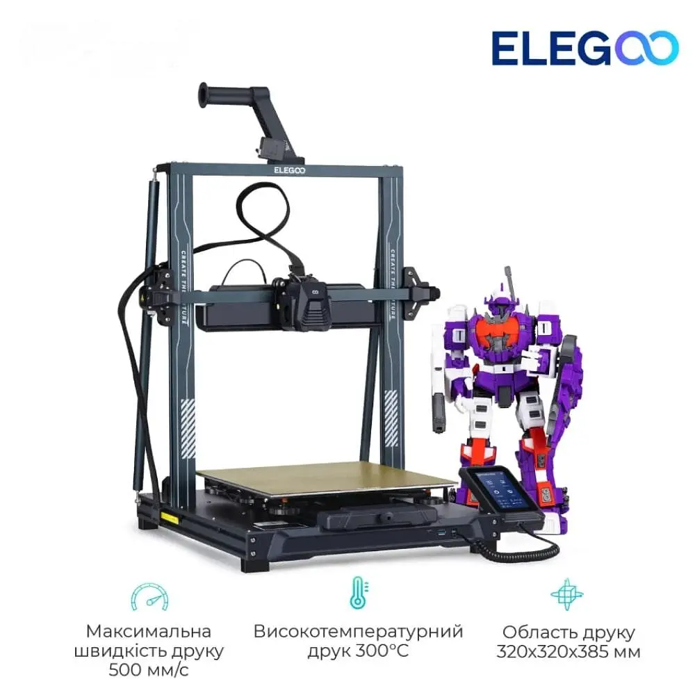 3D-принтер Elegoo Neptune 4 Plus (ELG-50.201.015300) - фото 3
