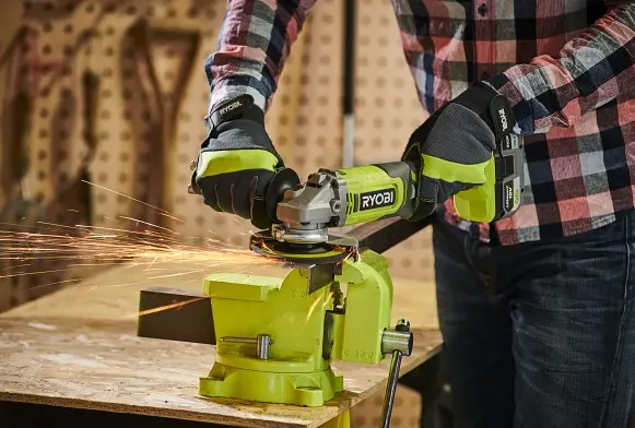 Шліфмашина кутова акумуляторна ONE+ RAG18125-1C40S 125мм 18В Ryobi teh0025513 - фото 3