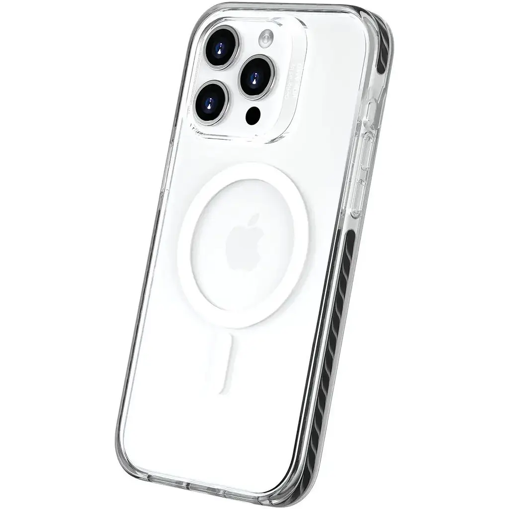 Чохол Vokamo MagSafe для iPhone 15 Pro Max з магнітом Smult Black (NVK010849) - фото 2
