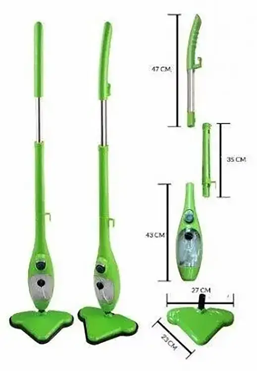 Парова швабра Supretto 5 в 1 Сила пари 1.3 кВт зелена (A023) - фото 7