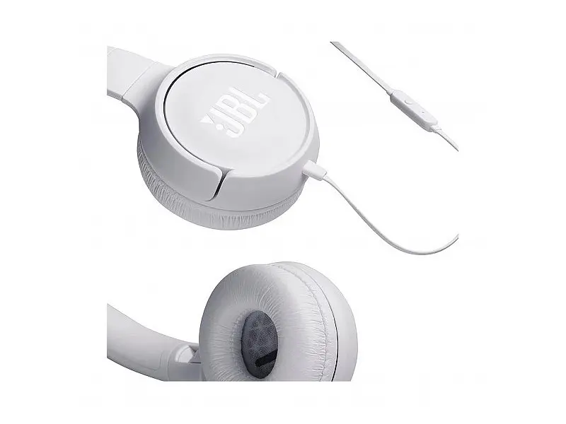 Навушники JBL T500 White (T500WHT) - фото 4